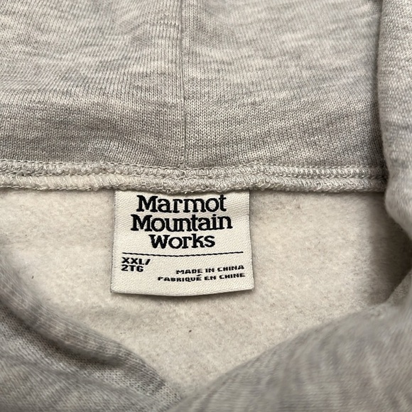 New mens XXL MARMOT MOUNTAIN WORKS hoodie. - Picture 3 of 5